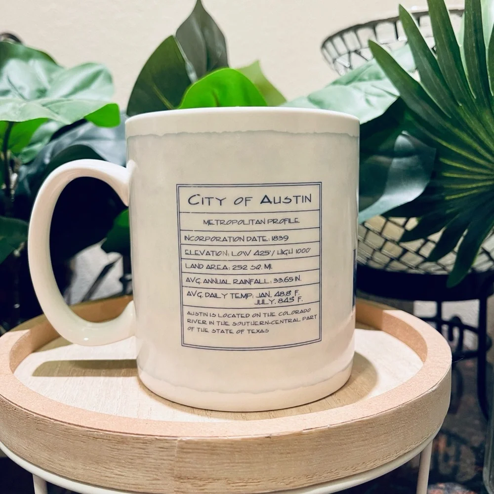 Starbucks Architect Series Austin 18 oz Mug 2006